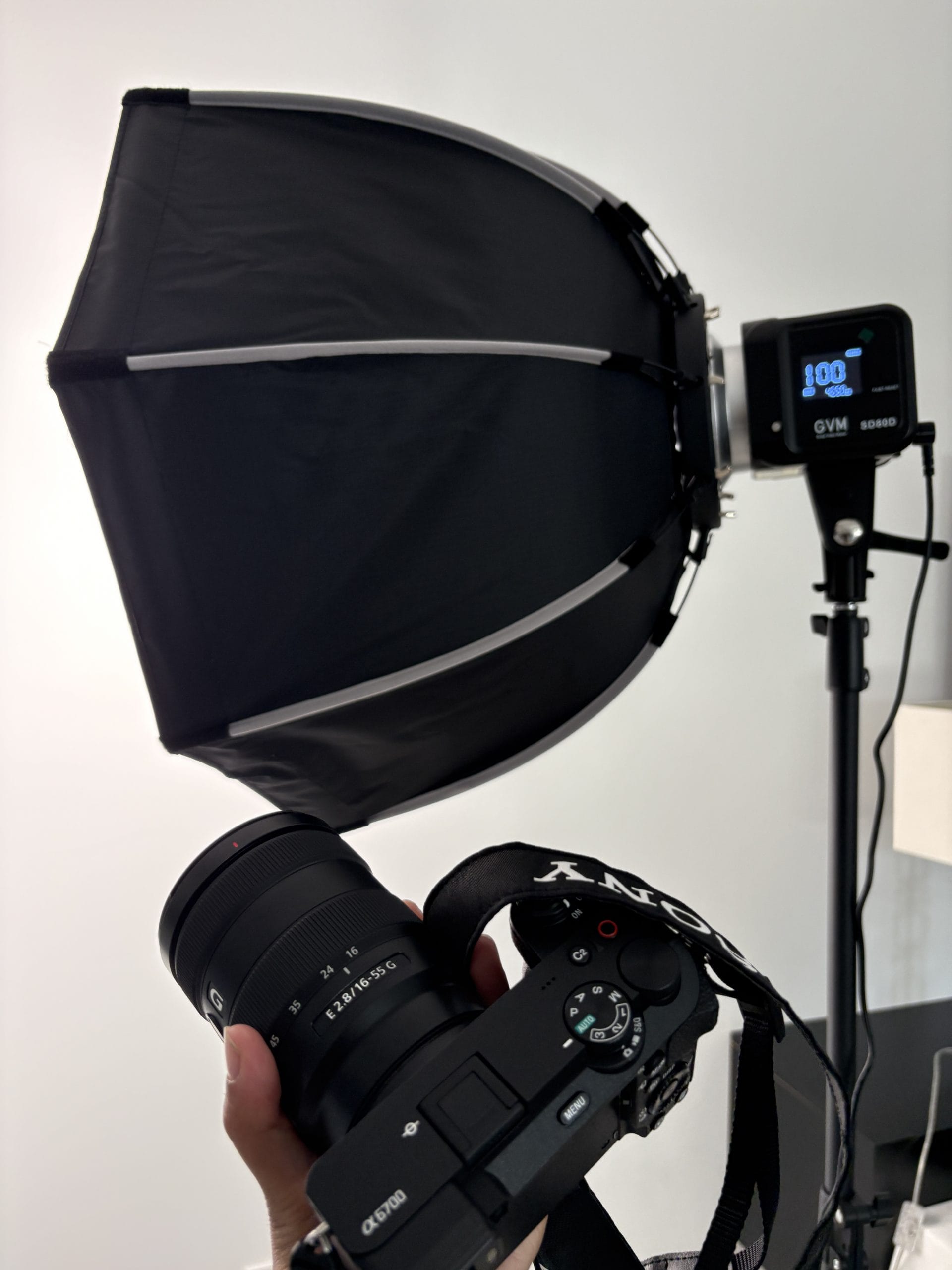 Professionelles Kameraequipment
