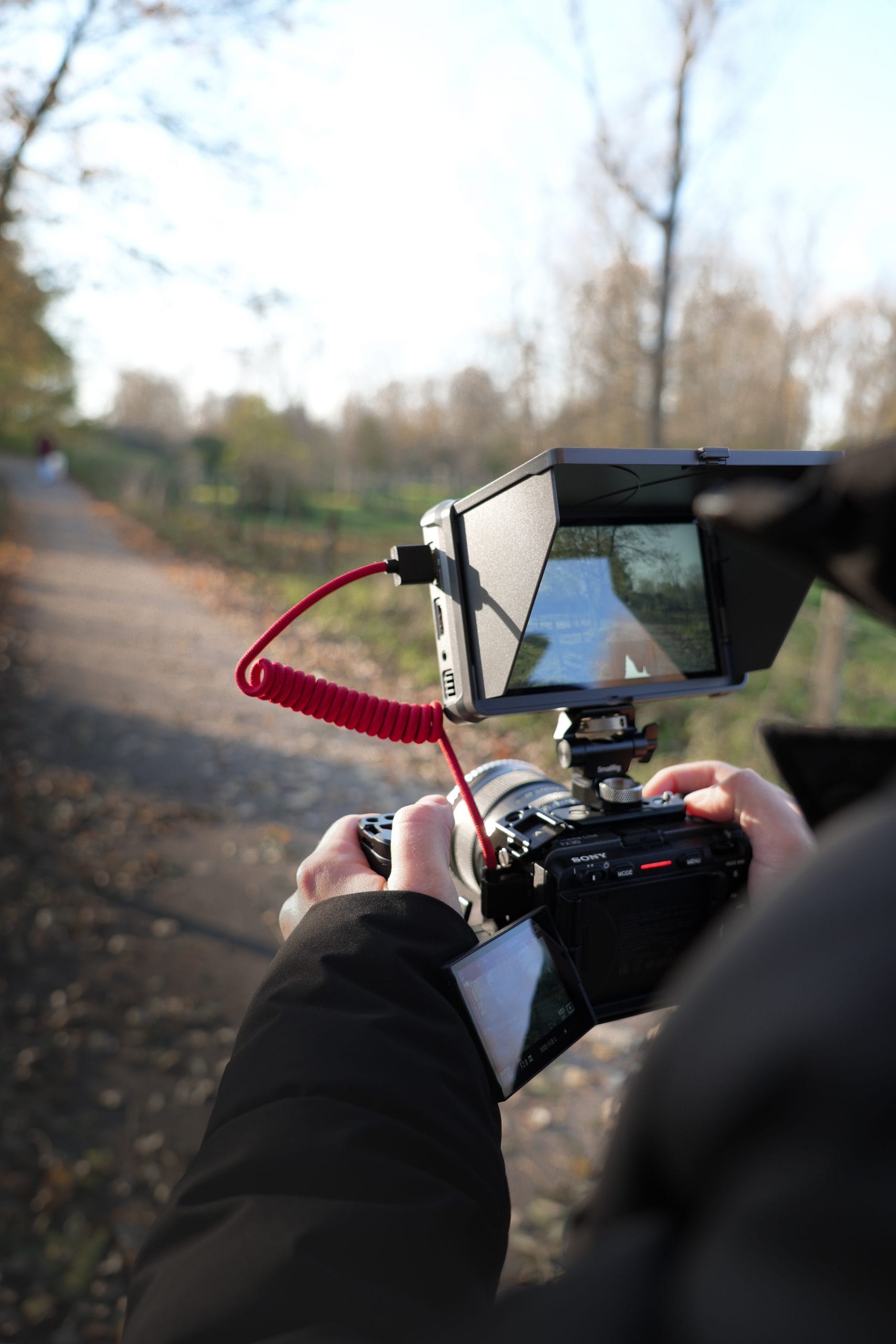 Professionelles Kameraequipment